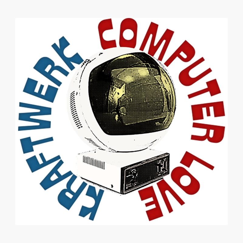 Computer Love Throw Pillow
