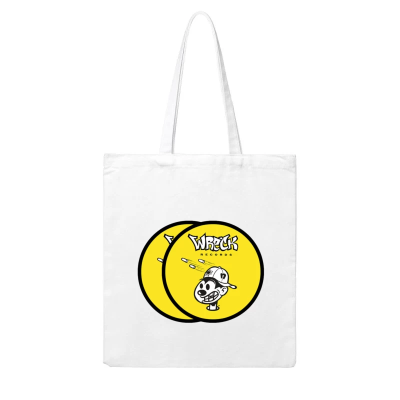 Vintage Wreck Records 2 Cotton Tote Bag