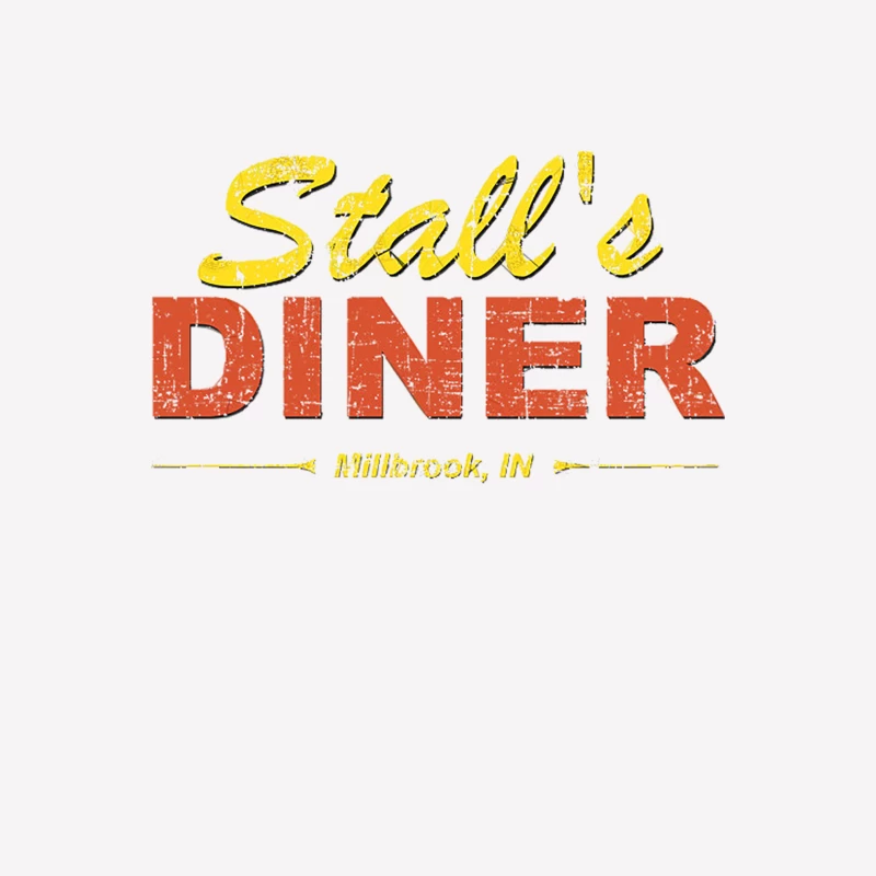 Stall_s Diner from A History of Violence, distressed Female T-Shirt