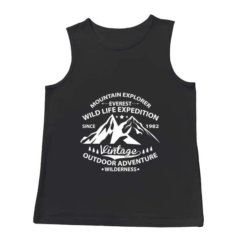 Vintage Bergabenteuer seit 1982 Herren Tanktops