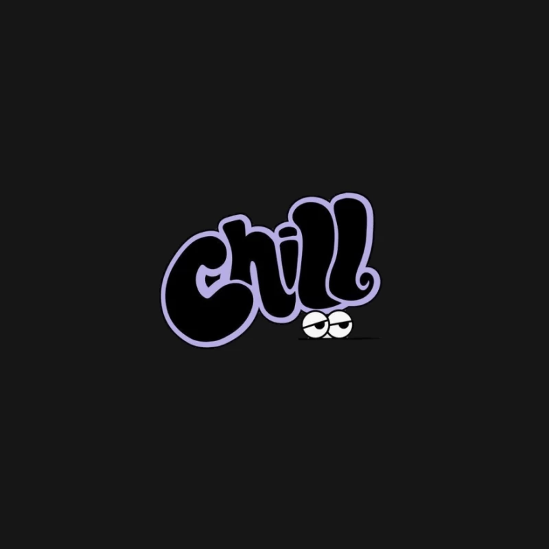 Chill Design mit coolen Augen Herren T-Shirt