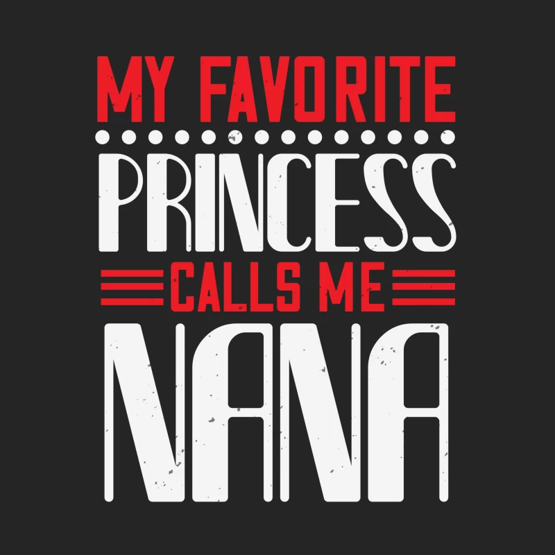 Ma Princesse Préférée M'appelle Nana Homme Sweat-shirt à enfiler