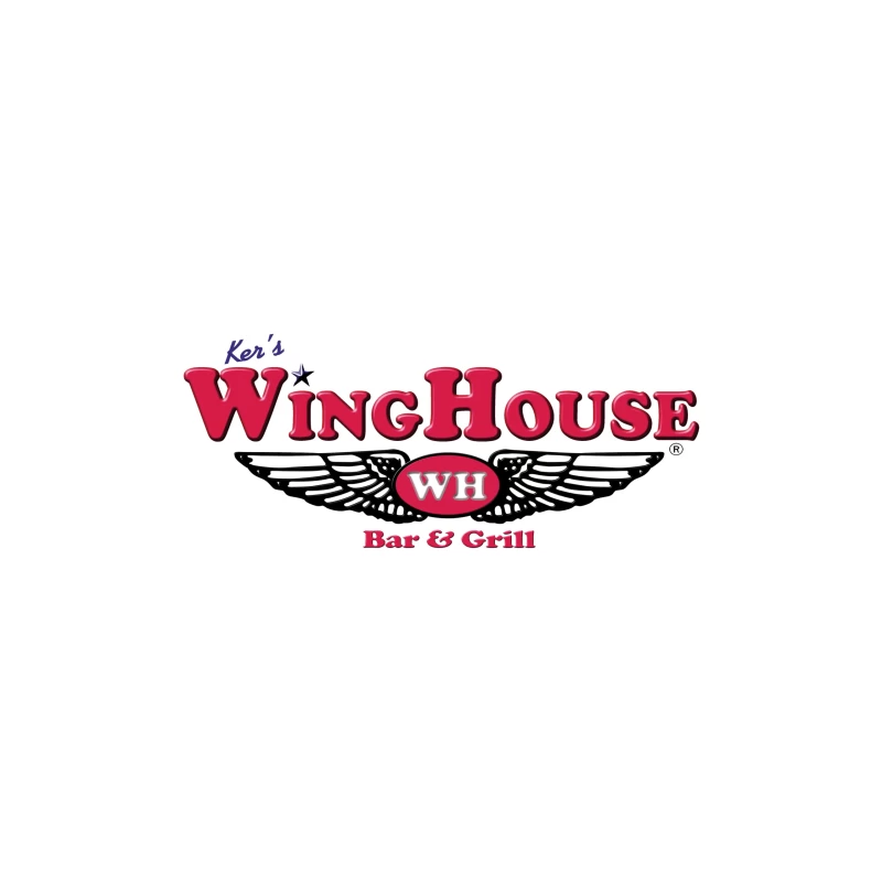 Wing House Bar & Grill 3 Throw Pillow