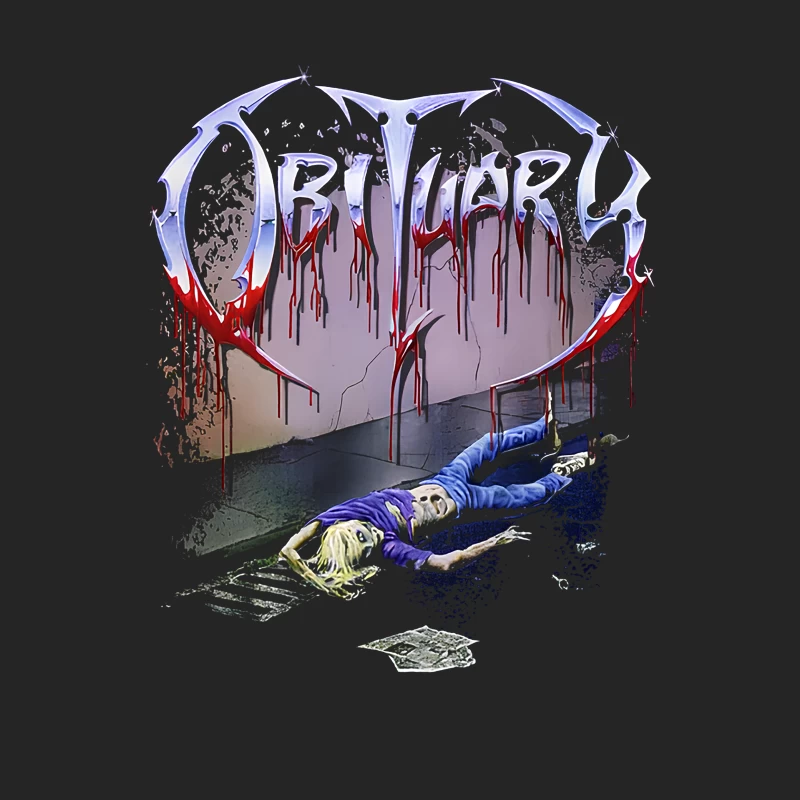 Obituary Slowly We Rot 3 Female Pullover Sweatshirt