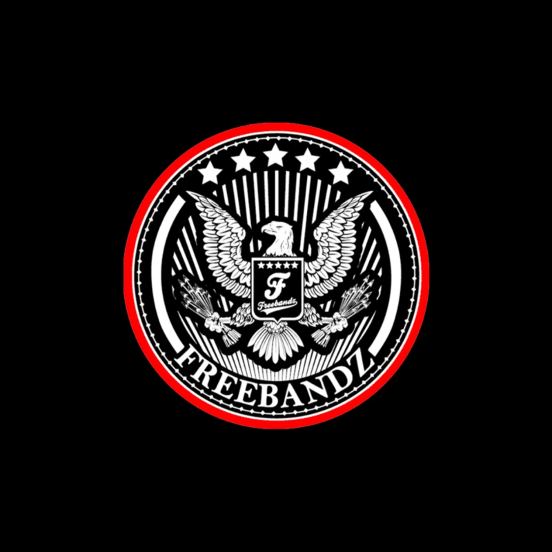 FreeBanz Logo Throw Pillow