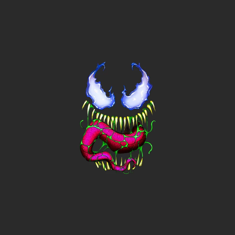 Vibrant Comic Monster Art Baseball Cap