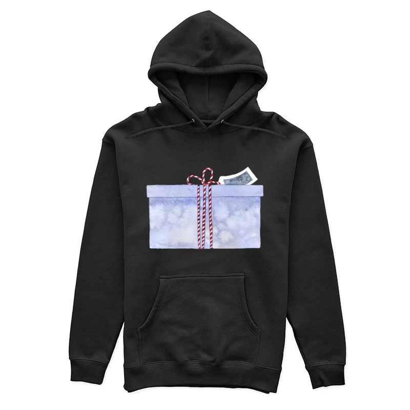 Cadeau enveloppé avec ruban festif Femme Sweat à capuche