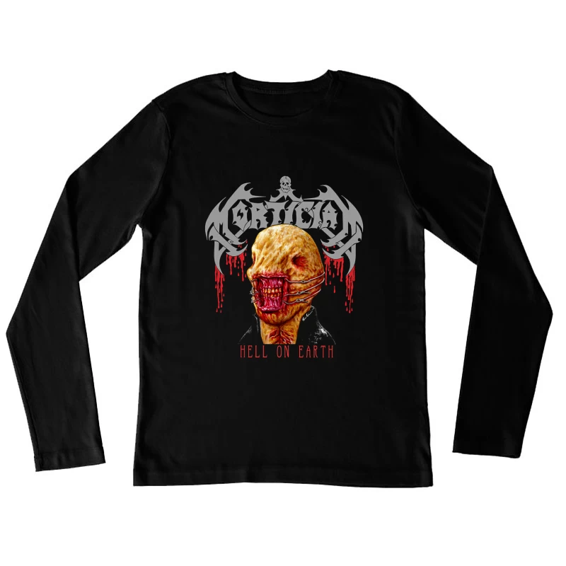 Mortician Hell On Earth Female Long Sleeve T-Shirt