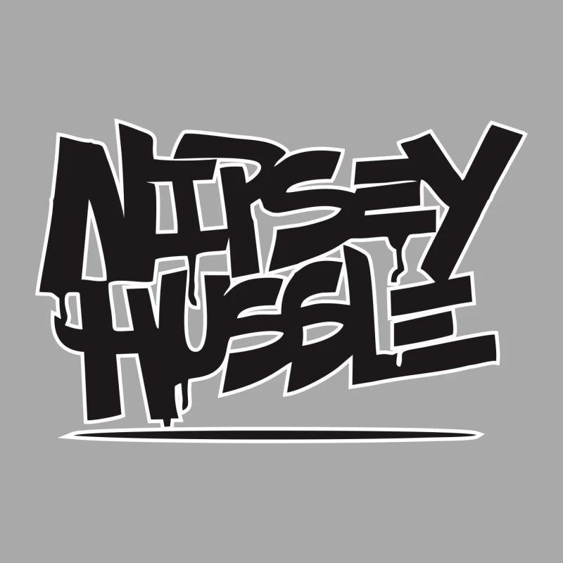 Nipsey hussle logo Male Pullover Hoodie