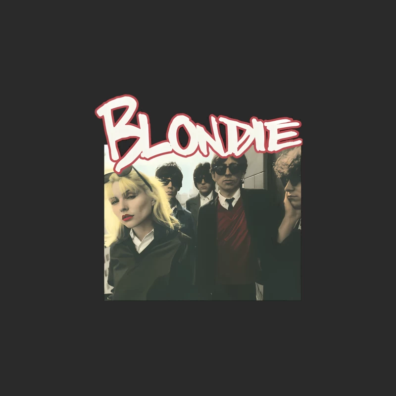 Vintage Blondie Band Album Cover from the 1970s New Wave Era Baseball Cap