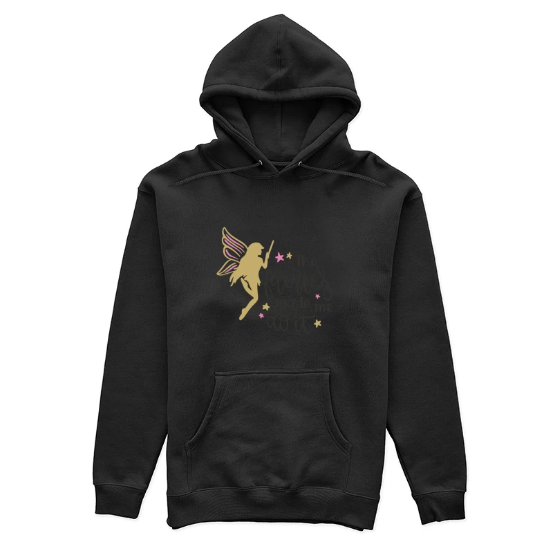 Citation féerique avec fée Femme Sweat à capuche