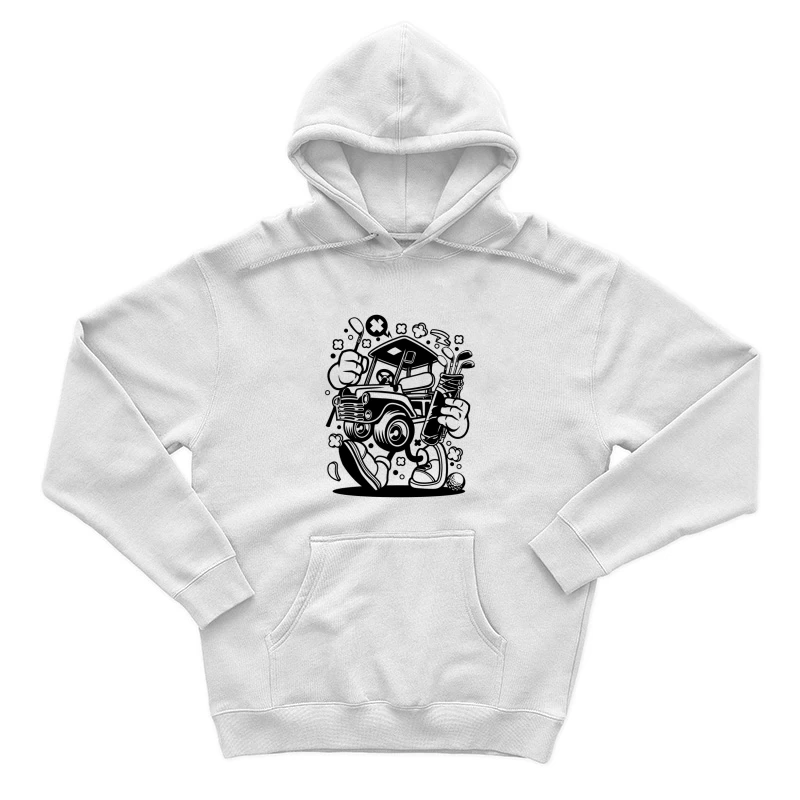 Squelette de chat avec tête Homme Sweat à capuche