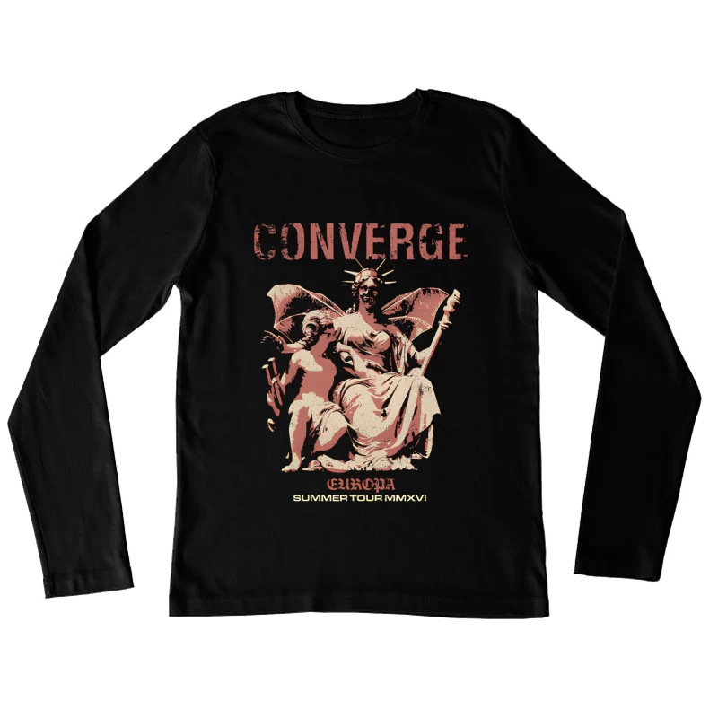 Converge European Tour Female Long Sleeve T-Shirt