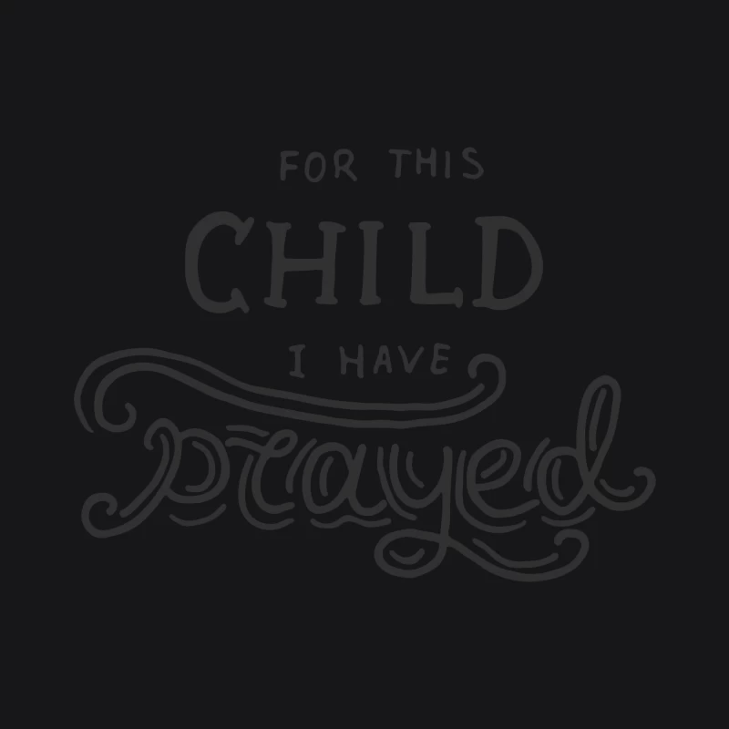 Citation inspirante sur la prière pour un enfant Homme Sweat à capuche