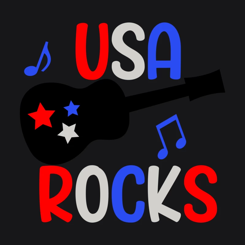 USA Rocks avec Musique et Étoiles Femme Sweat à capuche