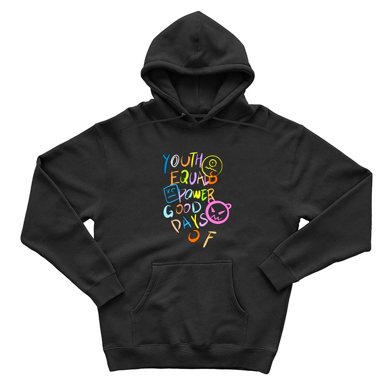 Jugendliche Kraft und Gute Tage Herren Pullover Hoodie