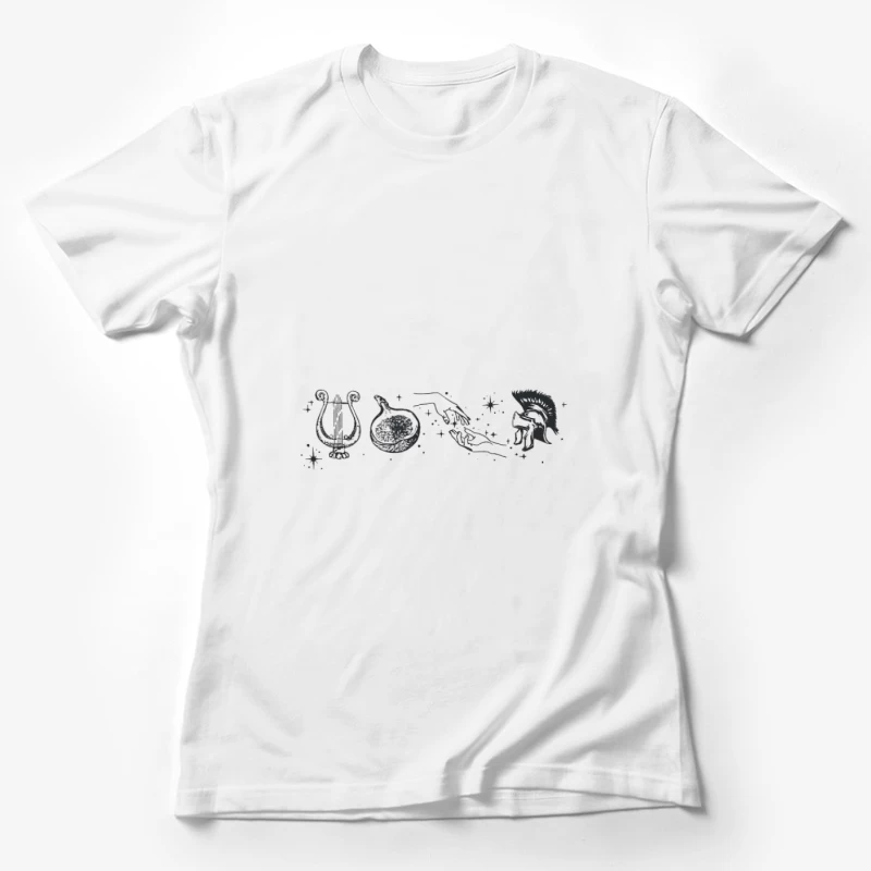 Symboles et Art de l'Antiquité Femme T-Shirt