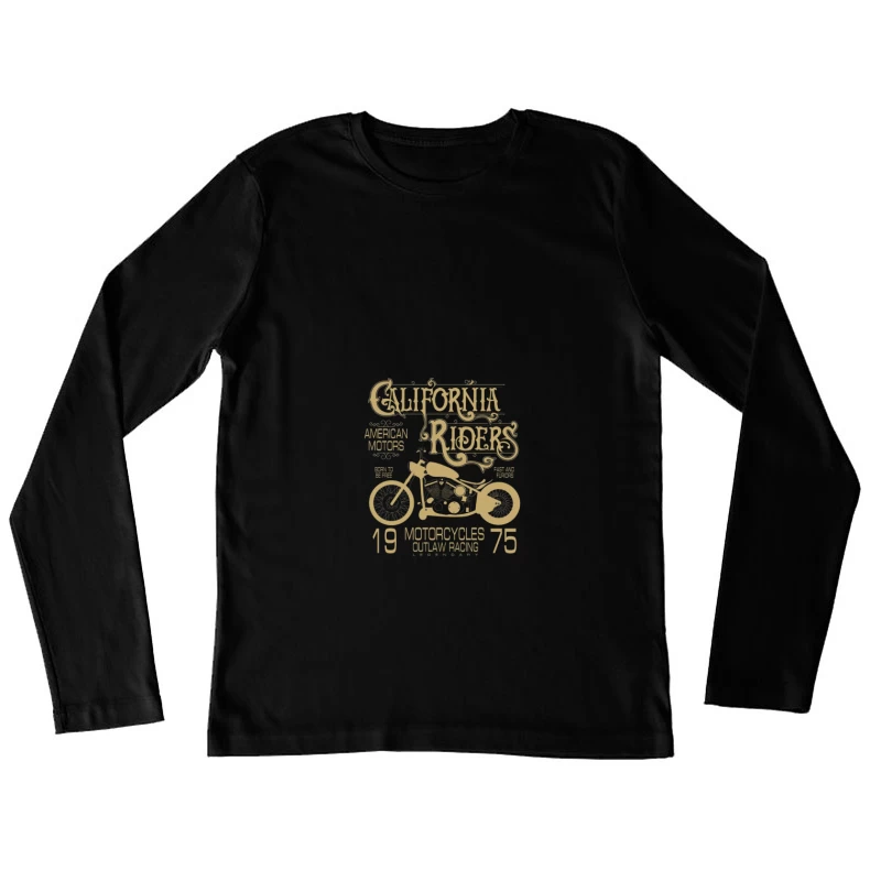 american vintage motor classic Female Long Sleeve T-Shirt