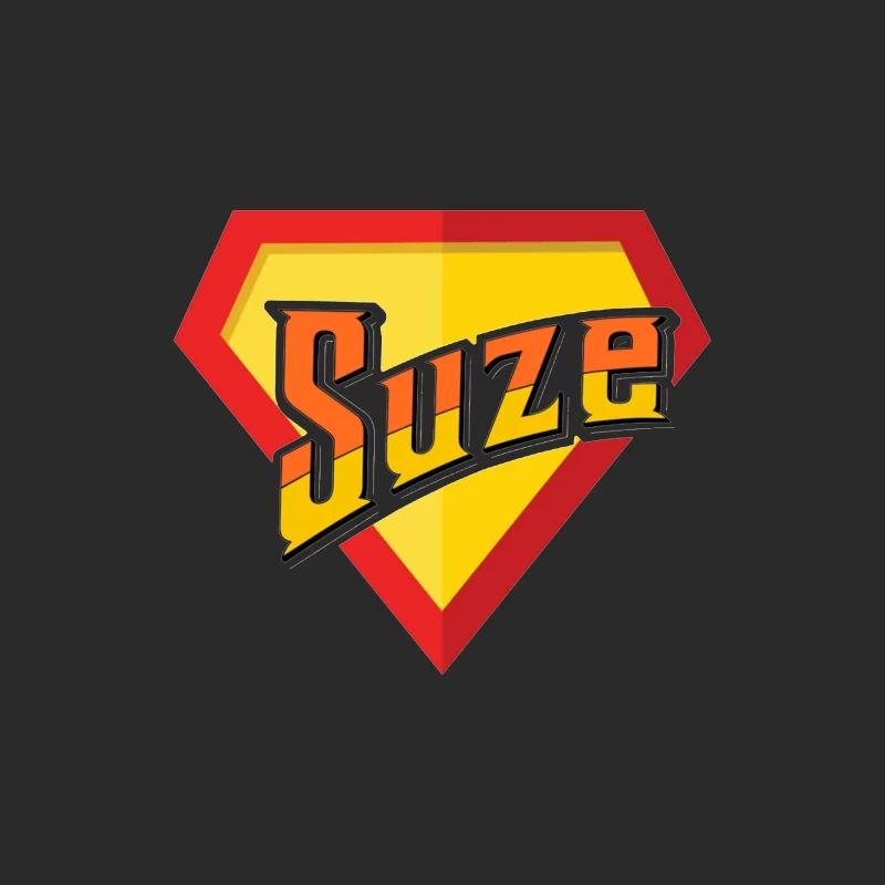 Suze Drink Logo in Superman Shield Style Baseball Cap