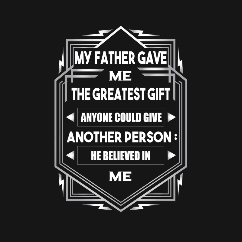 Le plus grand cadeau de mon père Femme T-Shirt