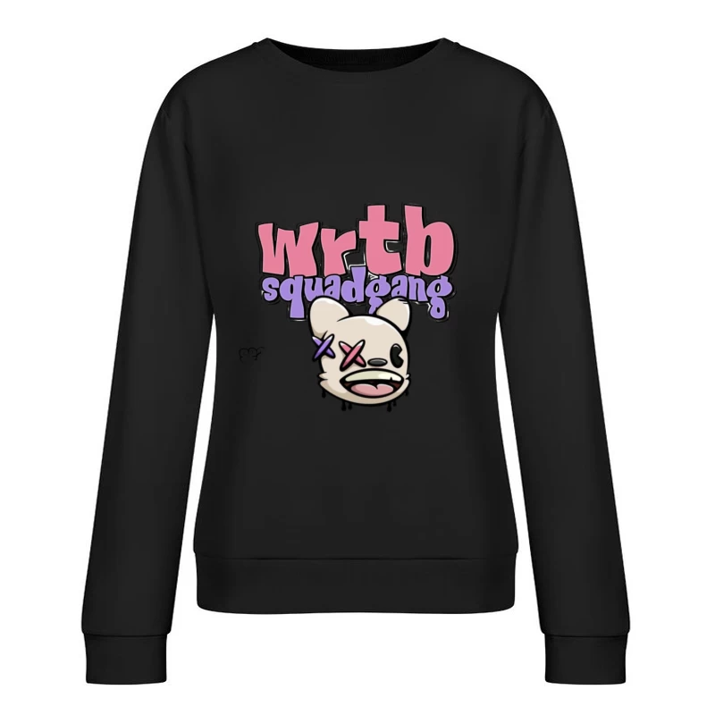 WRTB Squadgang Comic Design Damen Pullover Sweatshirt