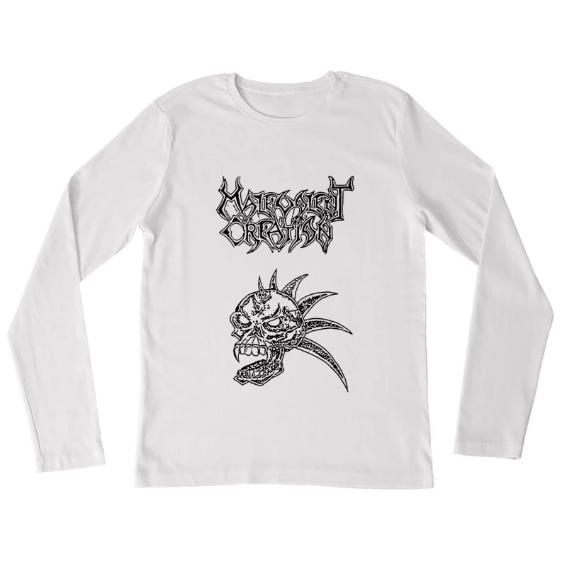 Malevolent Creation Demo 1990 Female Long Sleeve T-Shirt