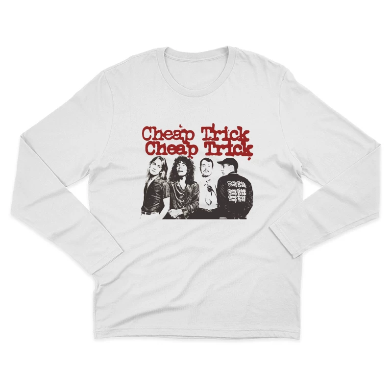 Cheap Trick Retro Male Long Sleeve T-Shirt