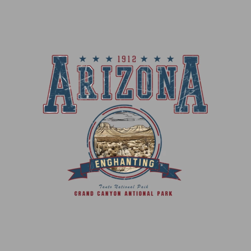 Arizona Enchanting Design mit Grand Canyon Herren T-Shirt