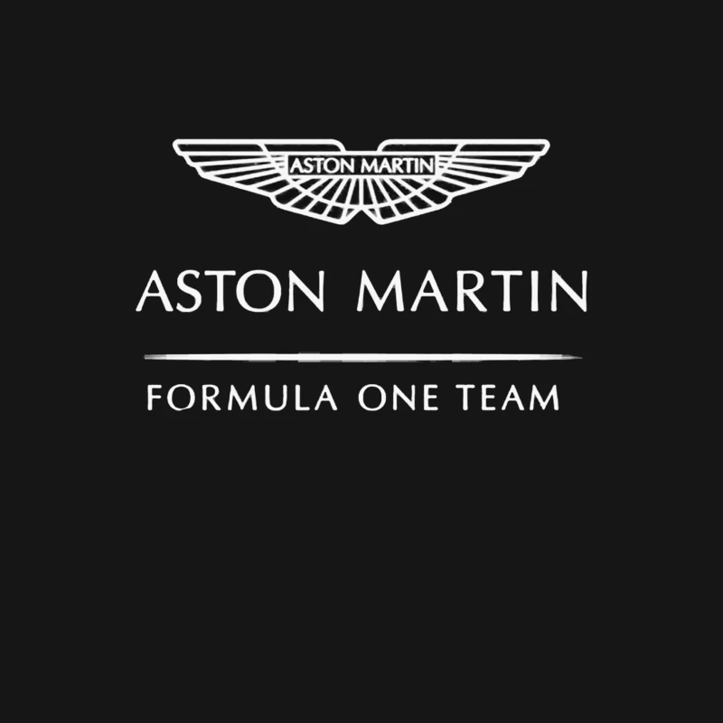 Aston Martin Formula One Team Racing Logo Female Long Sleeve T-Shirt