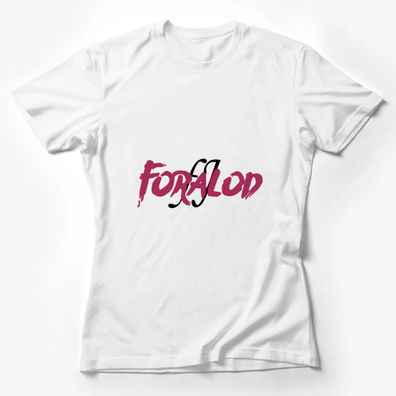 Design de Logo Élégant Femme T-Shirt