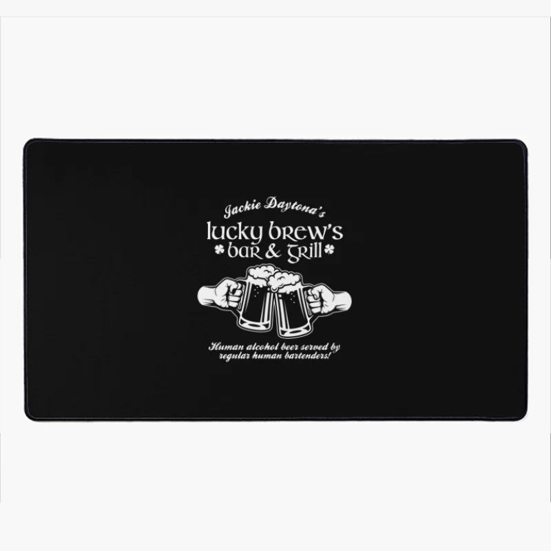 Lucky Brew's Bar and Grill Desk Mat