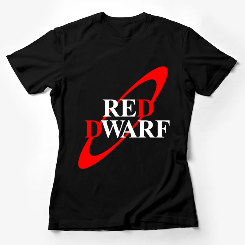 Red Dwarf Science Fiction TV Series Logo Female T-Shirt