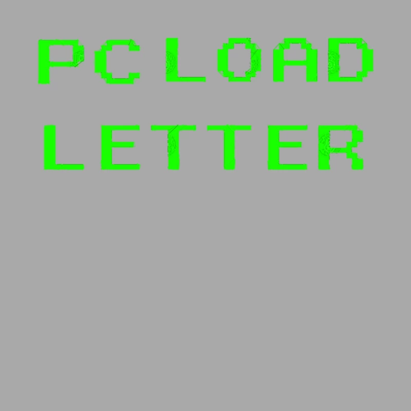 PC Load Letter Female Pullover Hoodie