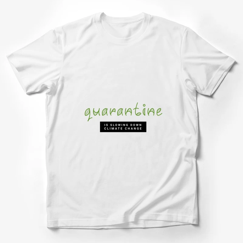 Motif de quarantaine végétal Homme T-Shirt