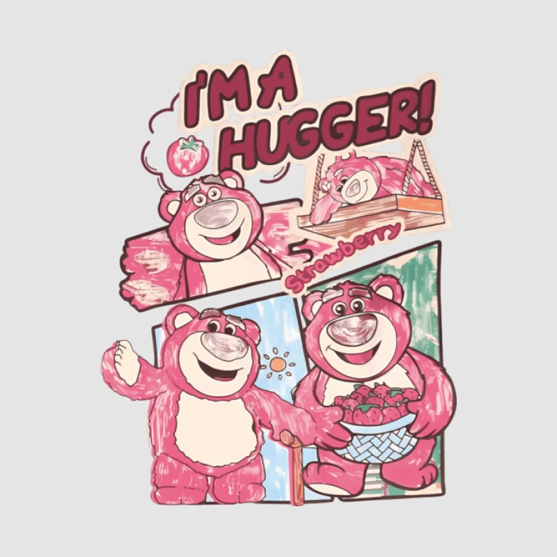 Lotso der Umarmungsbär Herren Pullover Hoodie