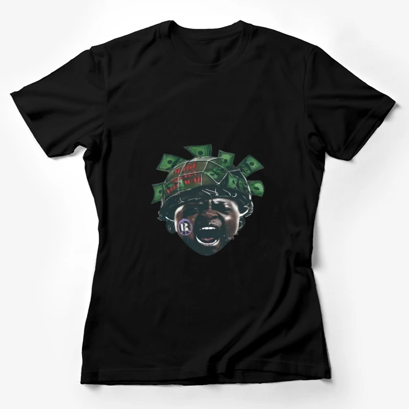 Guerrier au Casque d'Argent Femme T-Shirt