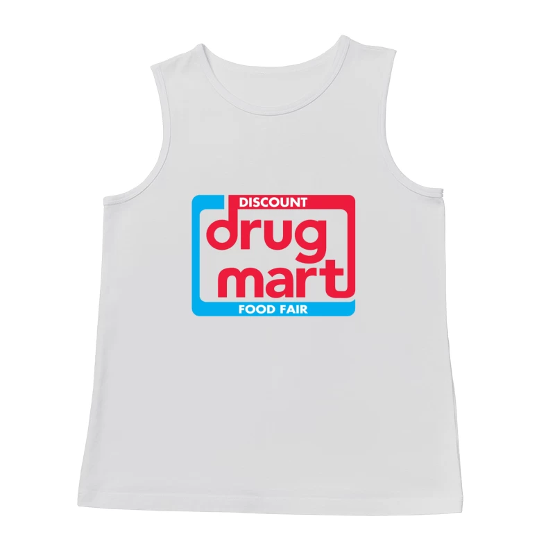 Discount Drug Mart Food Fair Vintage Retail Logo Male Tank Top