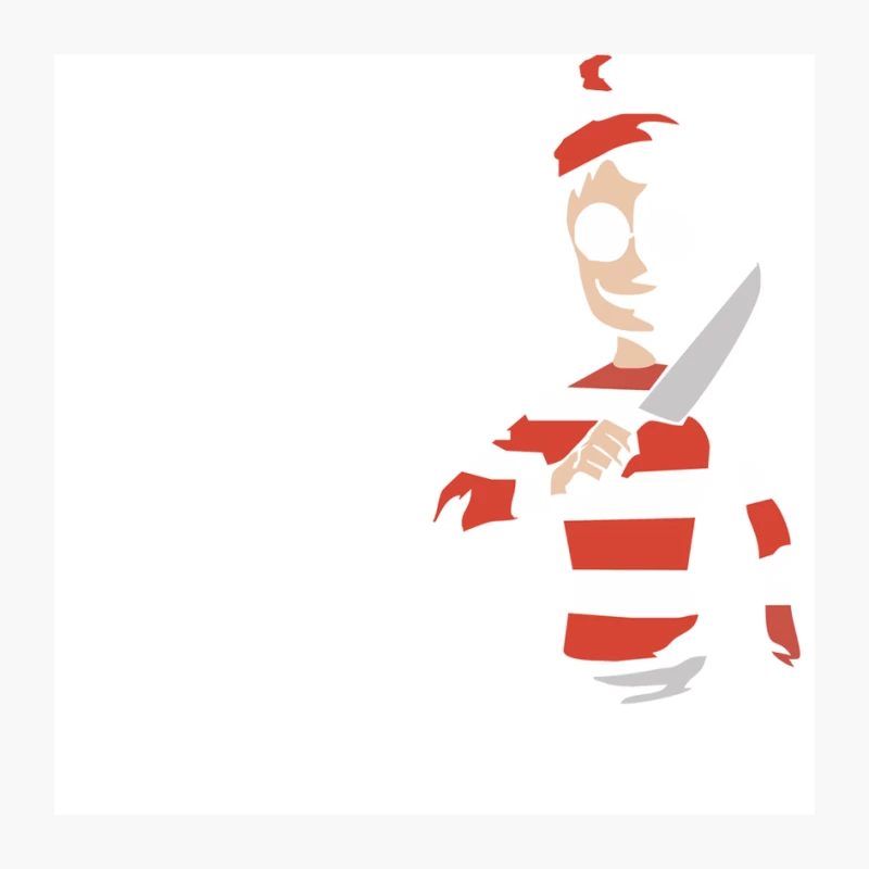 Where_s Waldo (Wally) Funny Parody Find Him Before He Finds You! Pin