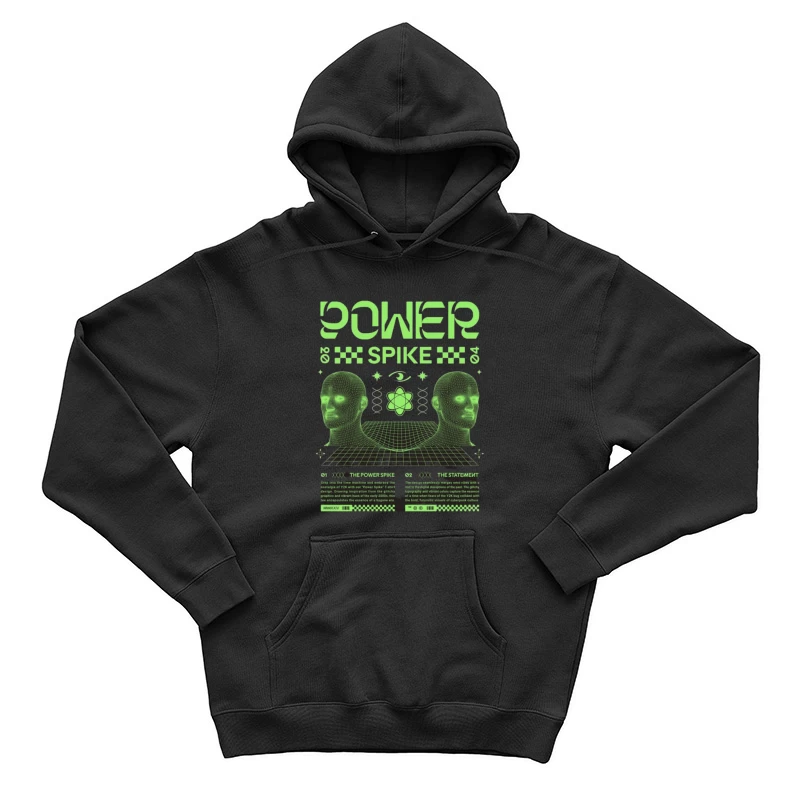Design Rétro Cyberpunk Homme Sweat à capuche