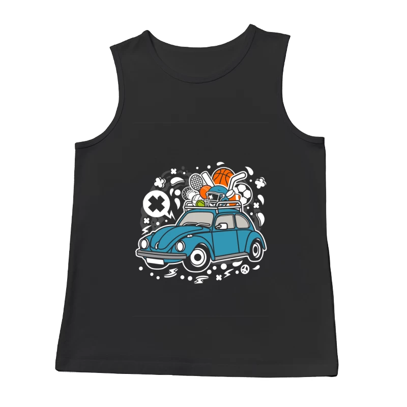Voiture vintage sportive Homme Débardeur