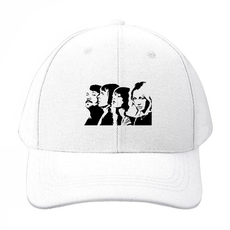 Abba Black White Baseball Cap