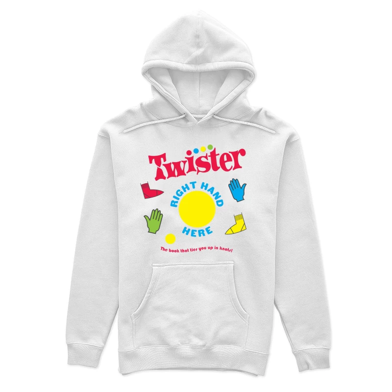 Twister Lets Play Game Female Pullover Hoodie