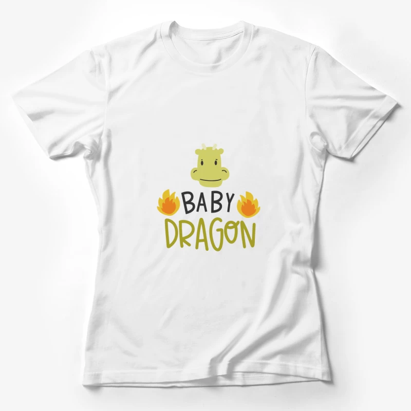 Bébé Dragon Amusant Femme T-Shirt