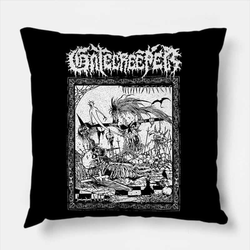 Gatecreeper Pawn Throw Pillow