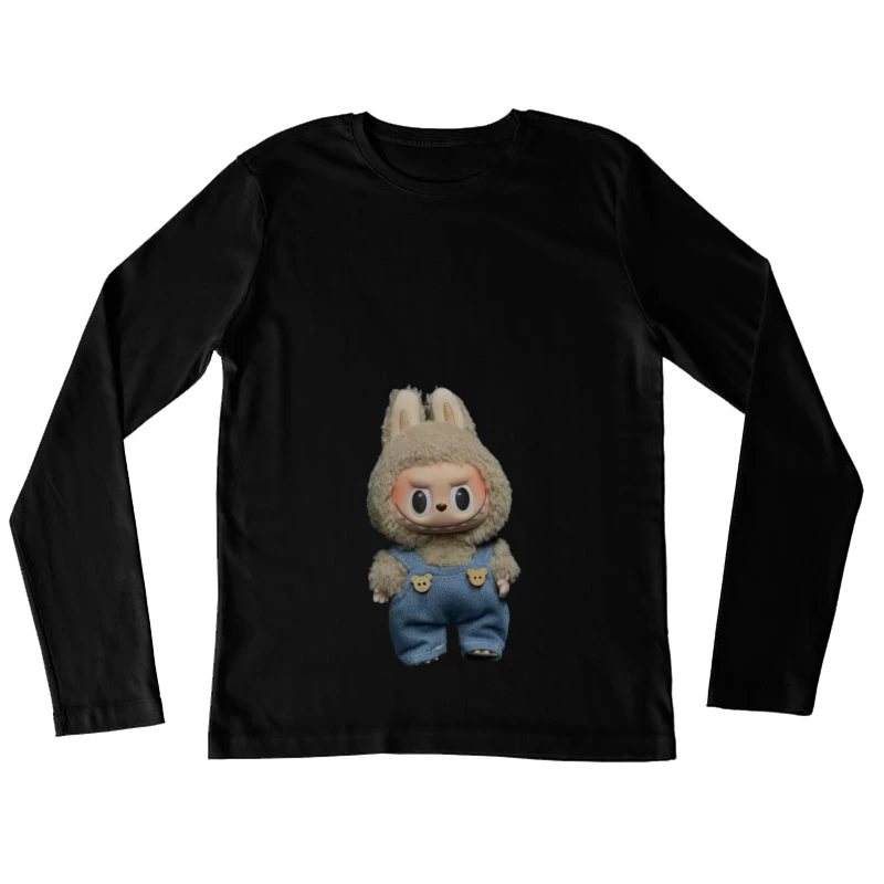 Plüschpuppe im Hasenkostüm Damen Langarm T-Shirt