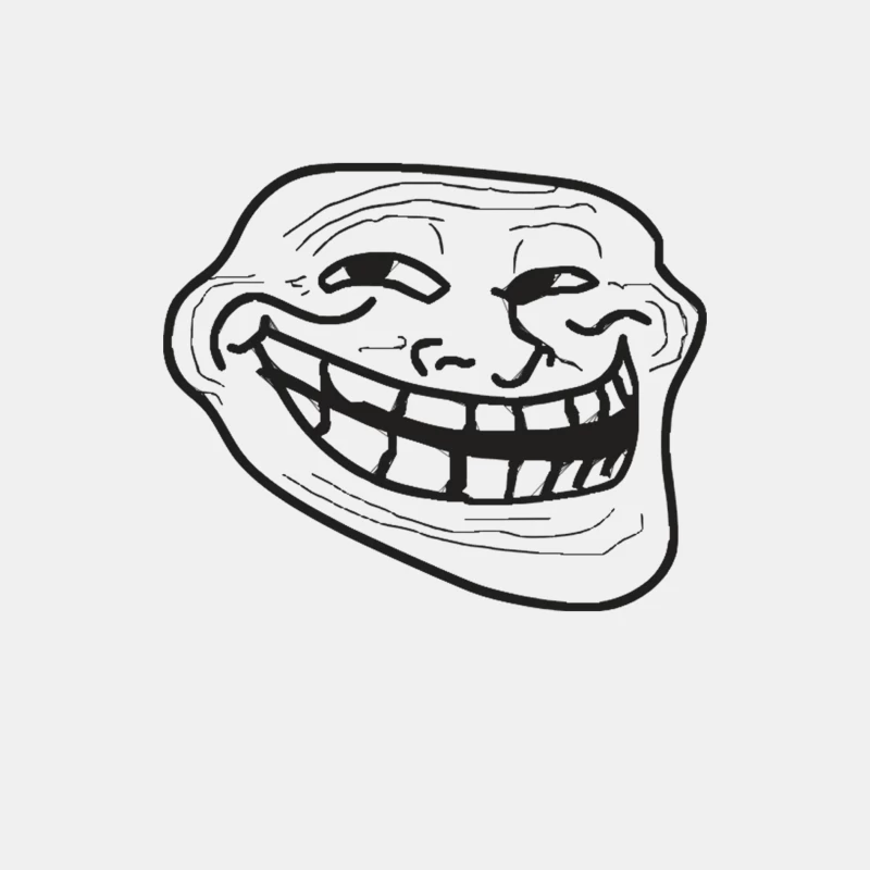 troll face Male Tank Top