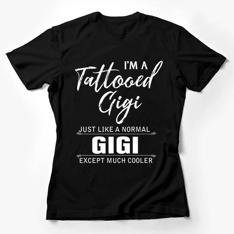 T-shirt Gigi tatouée Femme T-Shirt