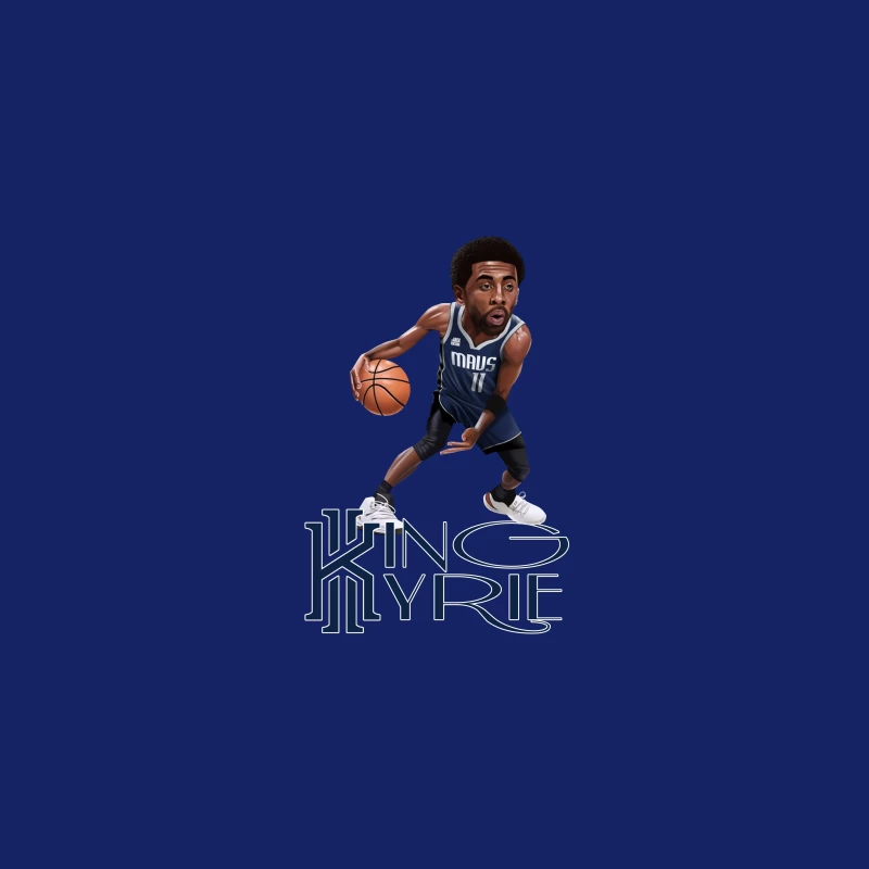 Dallas Mavericks - Kyrie Irving - KING KYRIE Desk Mat