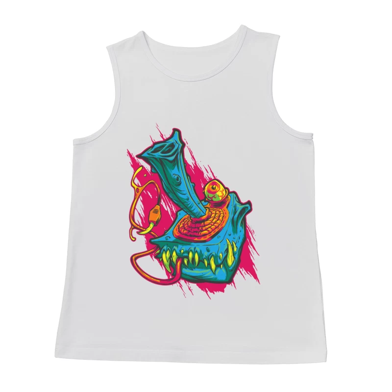 Monster Game Controller Male Tank Top