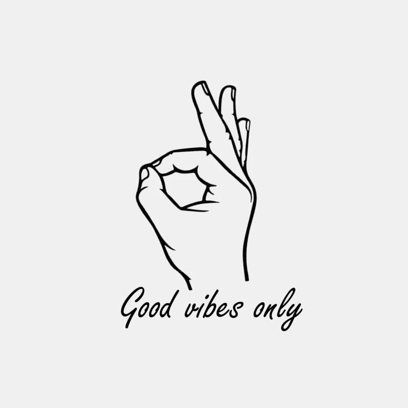 Hand Gesture: Okay Symbol with Fingers Crossed Male Tank Top